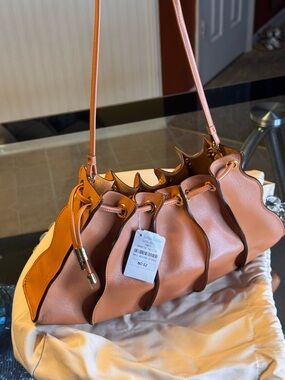 NWT Ulla Johnson Adria Leather Wave Crossbody Bag